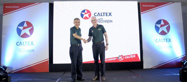 Country Chairman and General Manager Louie Zhang, and Chevron Asia Product Engineering Manager Greg Engeler