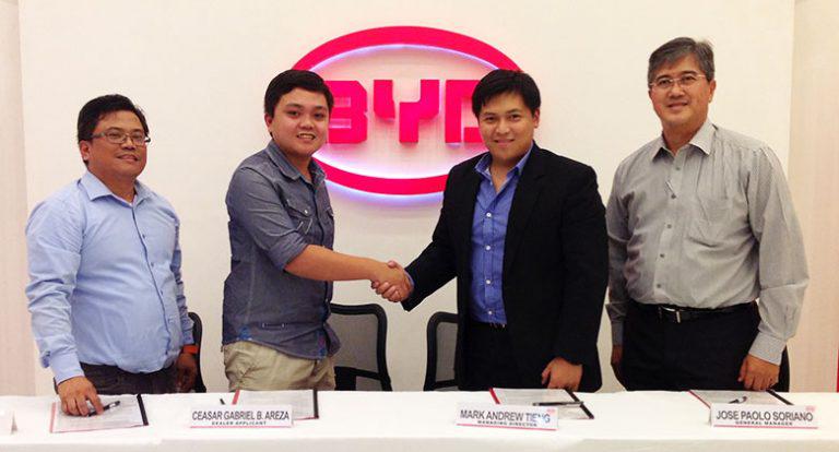 BYD to open dealership in Batangas