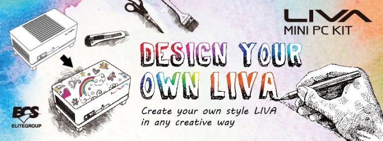 Design your own Liva mini PC contest on going