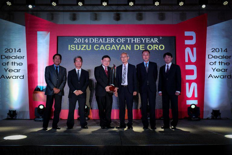 Isuzu Cagayan De Oro is 2014 Isuzu Dealer of the Year