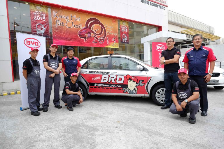 BYD launches its 5-star customer service program