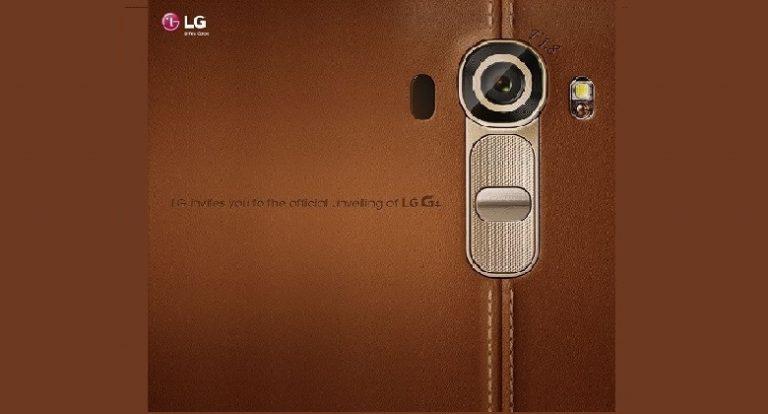 LG announces G4 release date