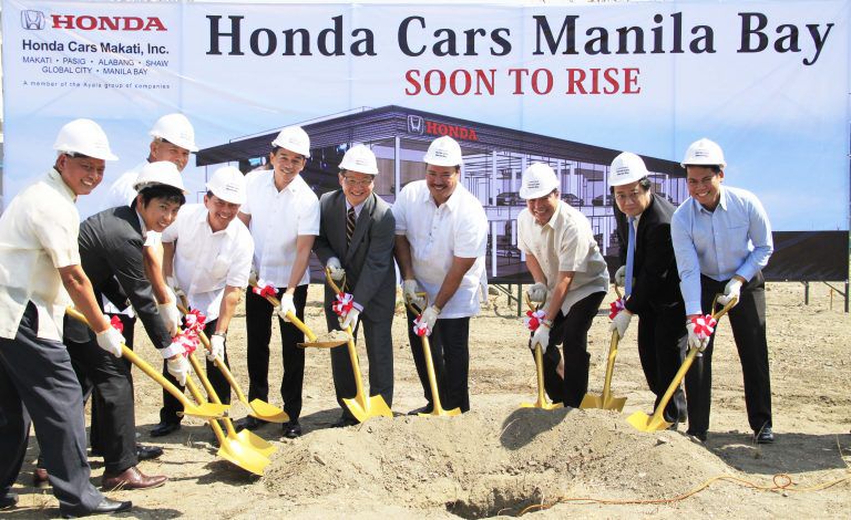 Honda Cars PH breaks ground in Manila Bay