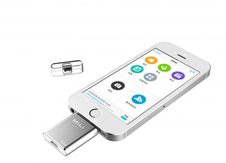 MiLi introduces USB OTG device iData and skin-moisture sensor Pure for iOS devices