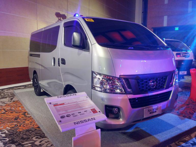 Nissan unveils the new NV350 Urvan