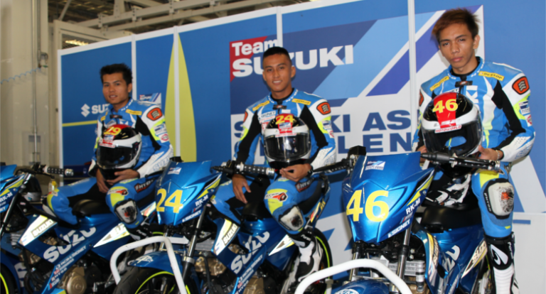 Team Suzuki Pilipinas nails first podium finish