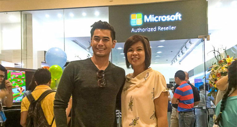 Microsoft opens two Philippine stores