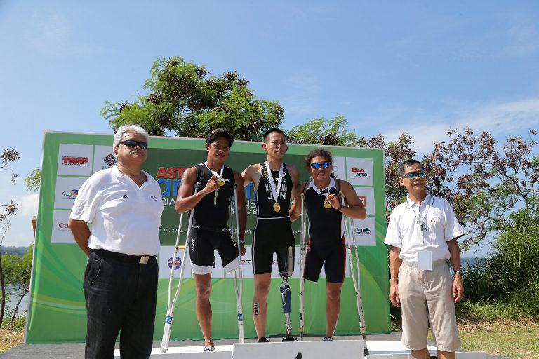 Canon captures the grit and determination of Filipino Paratriathletes in 2015 Asian Triathlon Confederation ParaTriathlon Championship