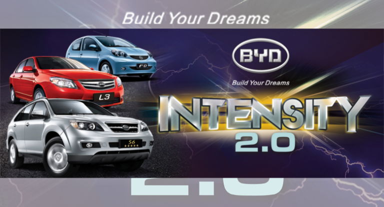 BYD holds Intensity 2.0 promo