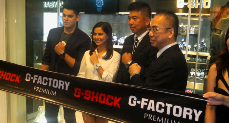 Casio opens G-Factory Premium Store in Greenbelt 5