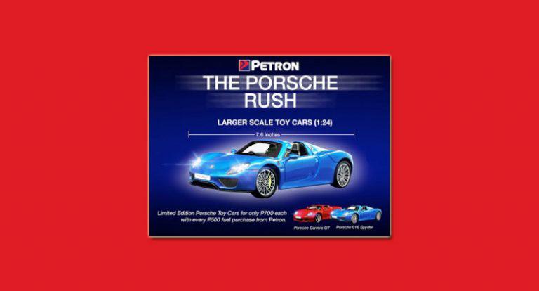 The Porsche Rush Promo from Petron