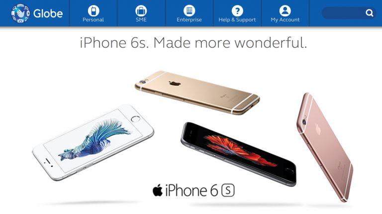 Globe Telecom offers complete digital experiences with iPhone 6s, iPhone 6s Plus postpaid plan bundles