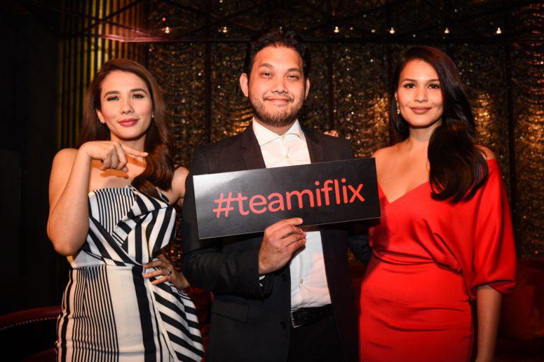 Top celebrities hop aboard #teamiflix