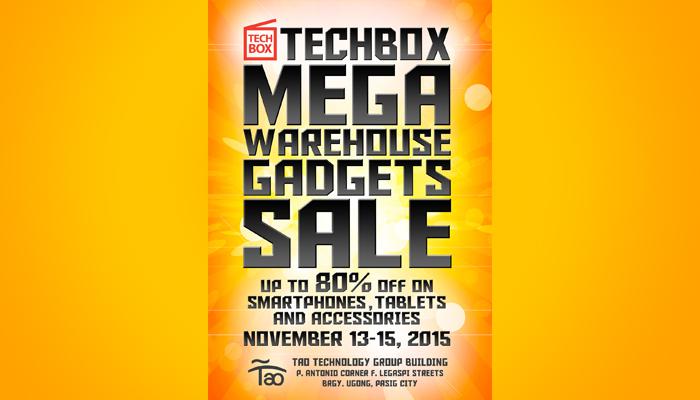 Get great deals for your Christmas shopping with the TechBox Philippines mega sale