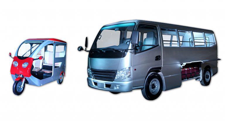 Roteco debuts E-Trike and E-Jeepney