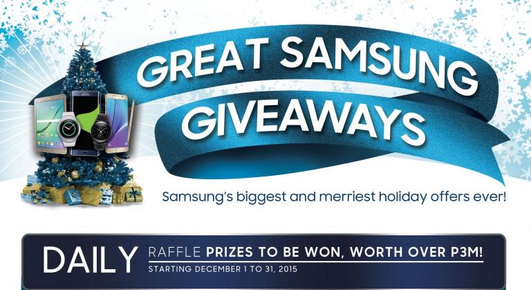 Have the best holidays with the Great Samsung Giveaways