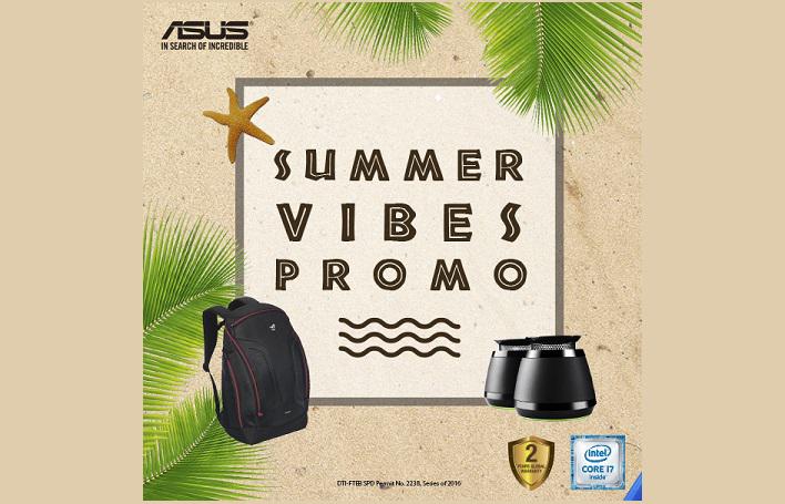 ASUS heats up the season with the “Summer Vibes Promo”