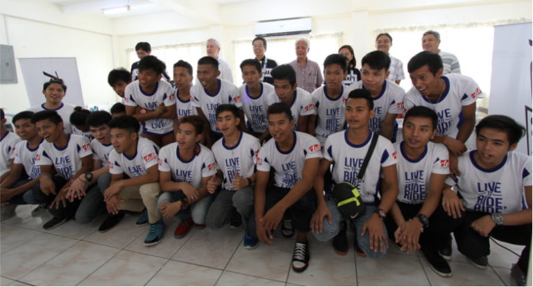 Yamaha Launches Sentrong Sanayang Teknikal ng Kabataan in Cavite
