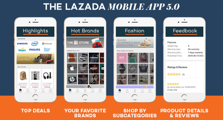 Lazada shipping free to Metro Manila; updates mobile app