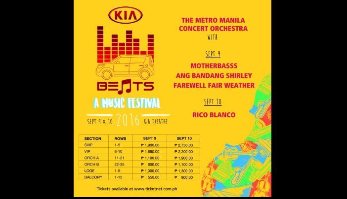 Kia celebrates OPM through Kia beats – a music festival