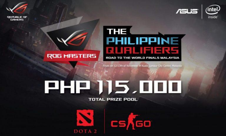 ASUS ROG announces Masters 2016 gaming competition qualifiers in the Philippines