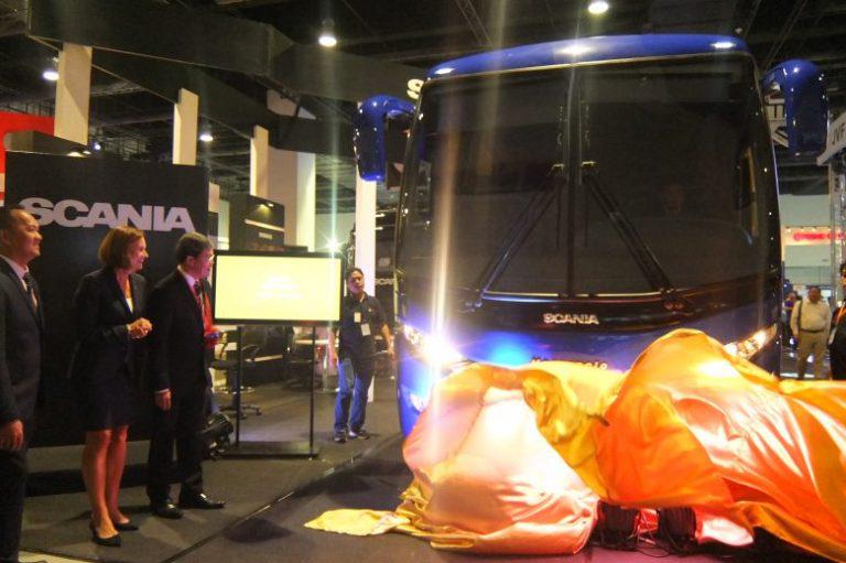 Scania unveils Marcopolo luxury coach