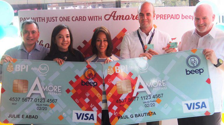 BPI Partners with Ayala Malls to Launch Amore Visa Prepaid Beep Card