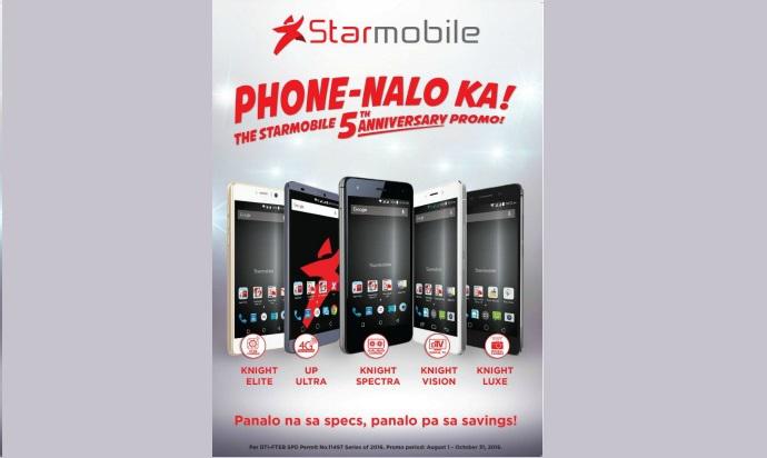 Five Phones for Five Years: Starmobile Kicks Off 5th Anniversary with Phone-Nalo Ka Promo