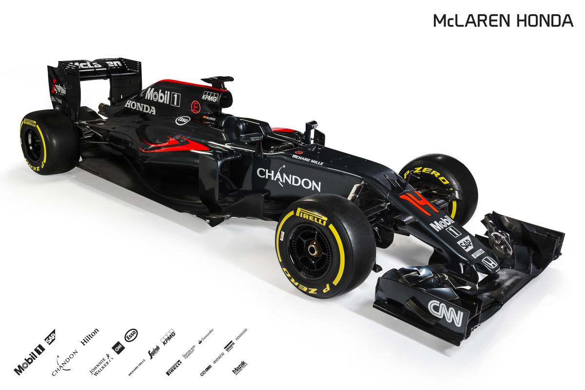 5) 2016 McLaren Honda MP4-31 Front Three Quarter