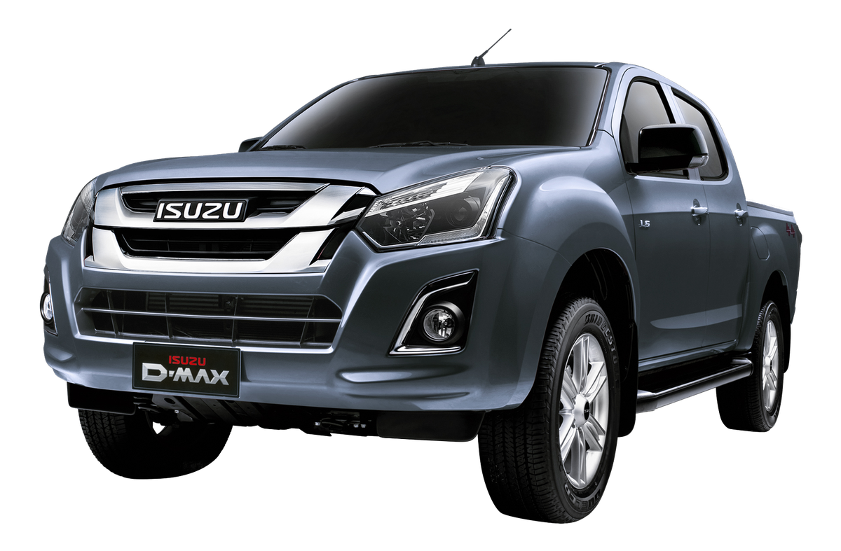 6) 2017 Isuzu D-Max Obsidian Gray