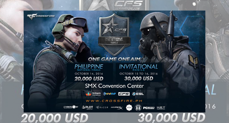 CrossFire tourneys to be held on October 14 to 16