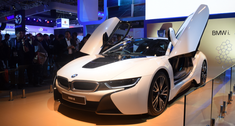 PIMS 2016: BMW teases i8 hybrid sports car