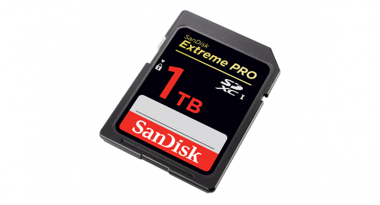 SanDisk releases 1 TB SD card prototype