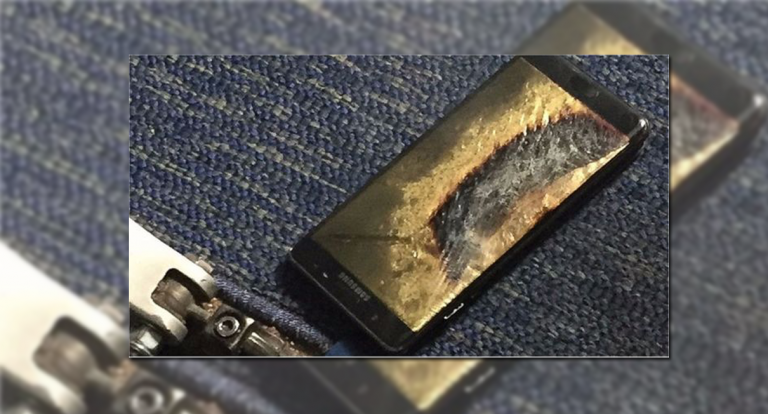 Samsung Galaxy Note 7 replacement catches fire; plane evacuated