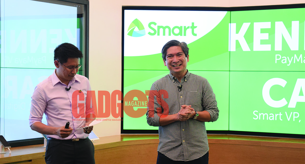 Carlo Endaya, Smart Head for Digital Products and Marketing Communications, and Kenneth Palacios, PayMaya VP and Head for International Partners
