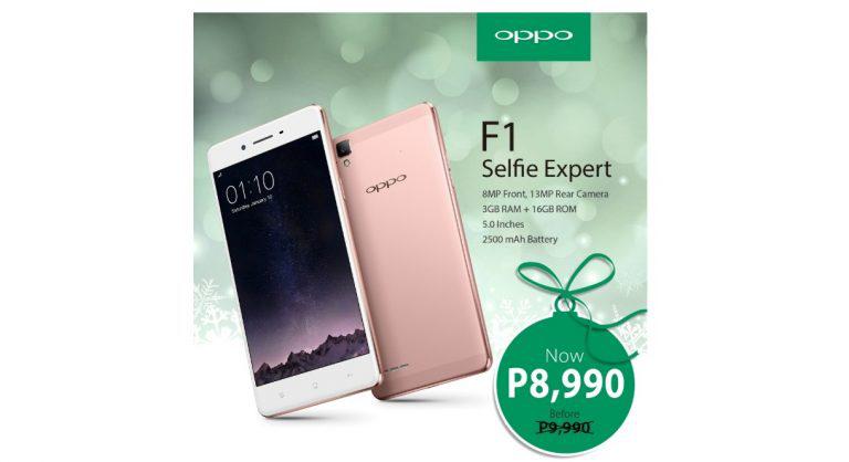 Holiday shoppers’ alert: OPPO F1 gets another price drop