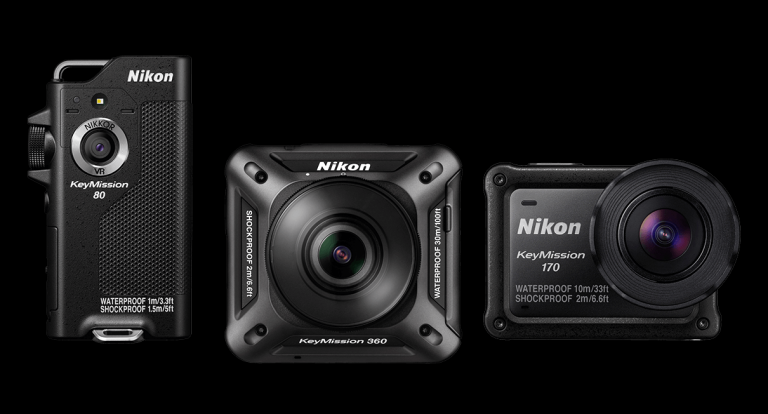 Nikon showcases KeyMission line of action cameras