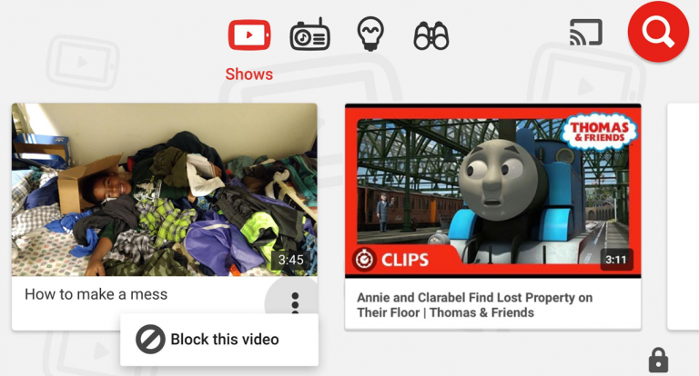 YouTube Kids gives parents more control over content