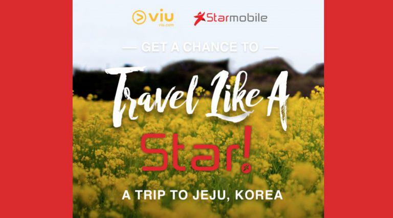 Get a chance to win a trip to Jeju Korea with Starmobile and Viu