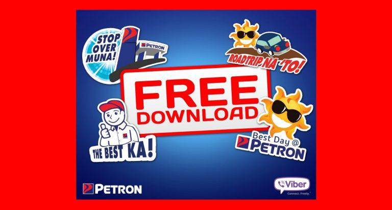 Brighten up your Viber chats with Petron Best Day stickers