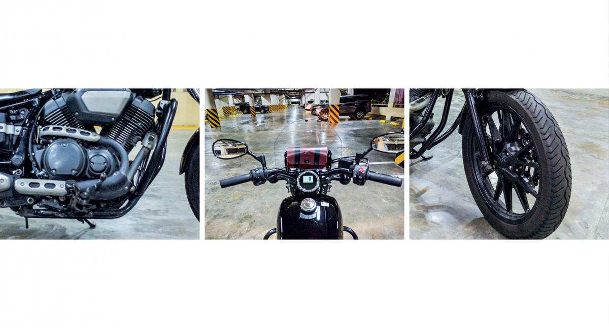 yamaha bolt forward controls