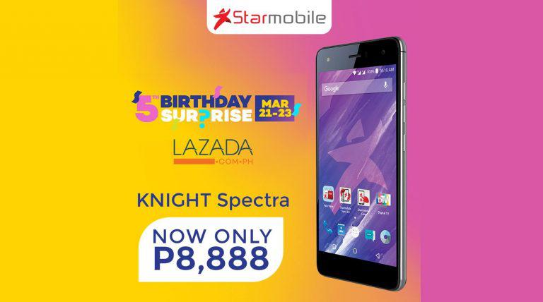 Get the Starmobile Knight Spectra and Engage Aura at a much lower price on Lazada now!