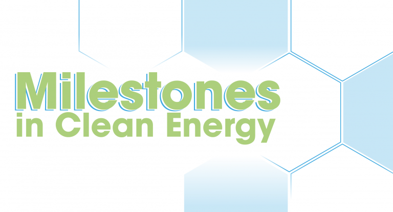Green: Milestones in Clean Energy
