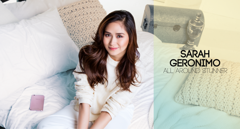 About the Model: Sarah Geronimo