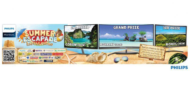 Purchase a Philips Monitor and get a chance to win a trip to summer destinations