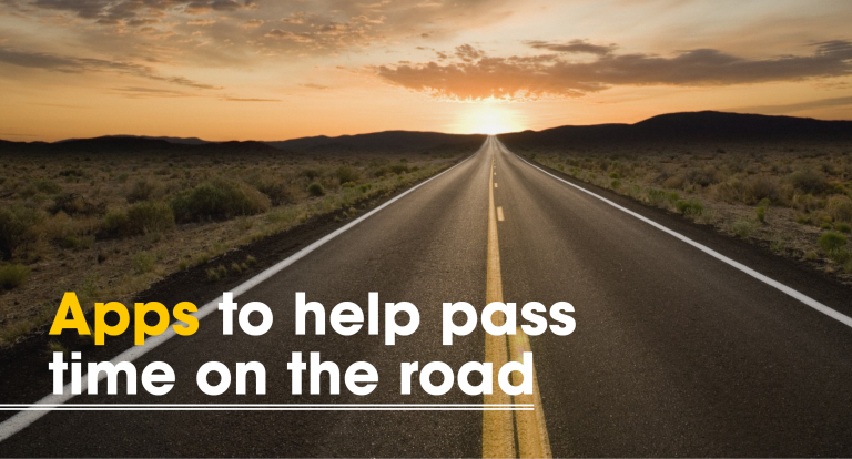 Apps to Help Pass Time on the Road