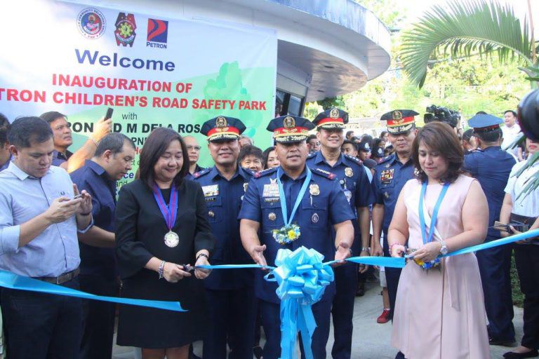 Petron, PNP open Road Safety Park for Children in Camp Crame