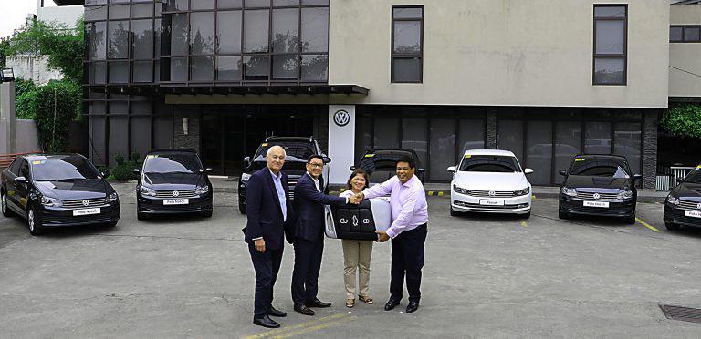 Volkswagen PH turns over Polo Sedan, Touareg and Passat units to DNS