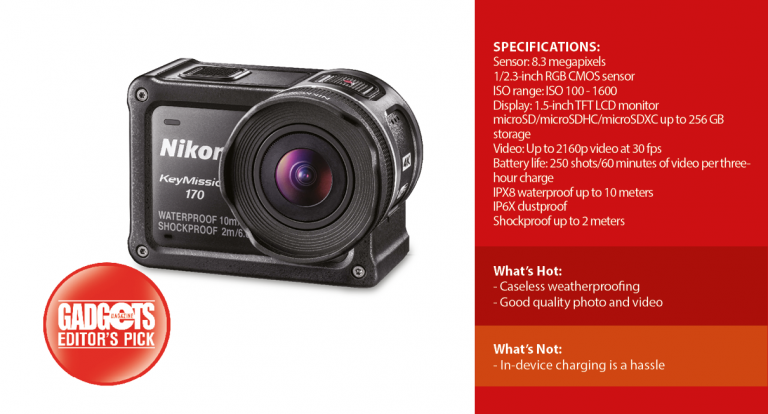 Reviewed: Nikon KeyMission 170