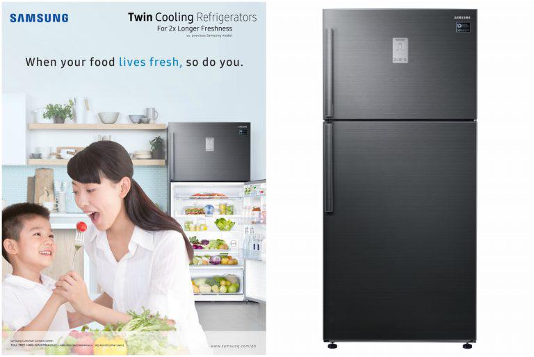 Eating fresh and healthy food now made easier with the Samsung Twin Cooling Refrigerator